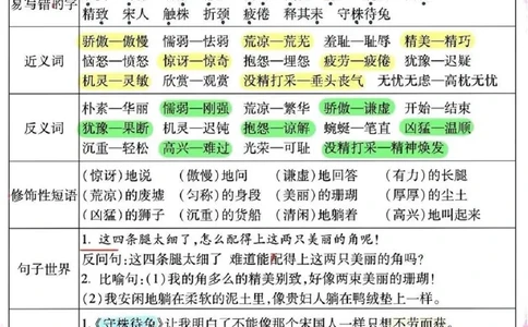 三年级下册语文1-8单元知识清单_三年级上下册资料_小学三年级学习资料-25年更新版_3-02、小学三年级语文下册_3-2-1、学习资料、复习、知识点、归纳汇总_语文知识点（归类汇总）