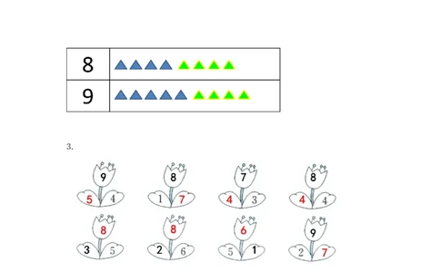 一（上）人教版数学五单元课时5.118、9的组成_一年级上下册资料_小学一年级学习资料-25年更新版_1-03、小学一年级数学上册_人教版_02、课时练习_数学一（上）人教版一课一练