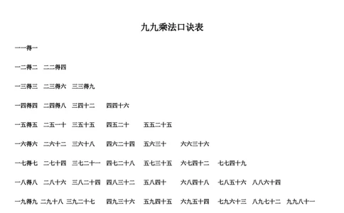 二年级数学上册-乘法口诀表+测试卷_二年级上下册资料_小学二年级学习资料-25年更新版_2-03、小学二年级数学上册_2-3-2、练习题、作业、试题、试卷_通用