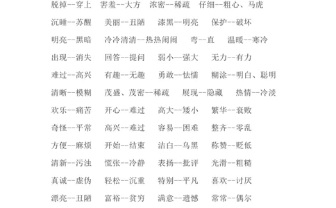二年级上册语文量词，近反，多音字汇总，好运分享_二年级上下册资料_小学二年级学习资料-25年更新版_2-01、小学二年级语文上册_2-1-1、复习、知识点、归纳汇总_知识汇总