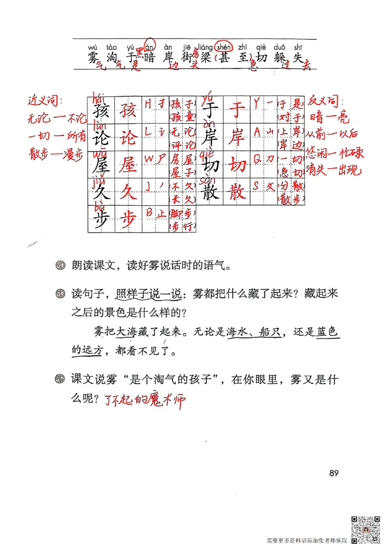 二上语文笔记(1)(3)(1)_二年级上下册资料_二年级上册小红书同款资料_二年级
