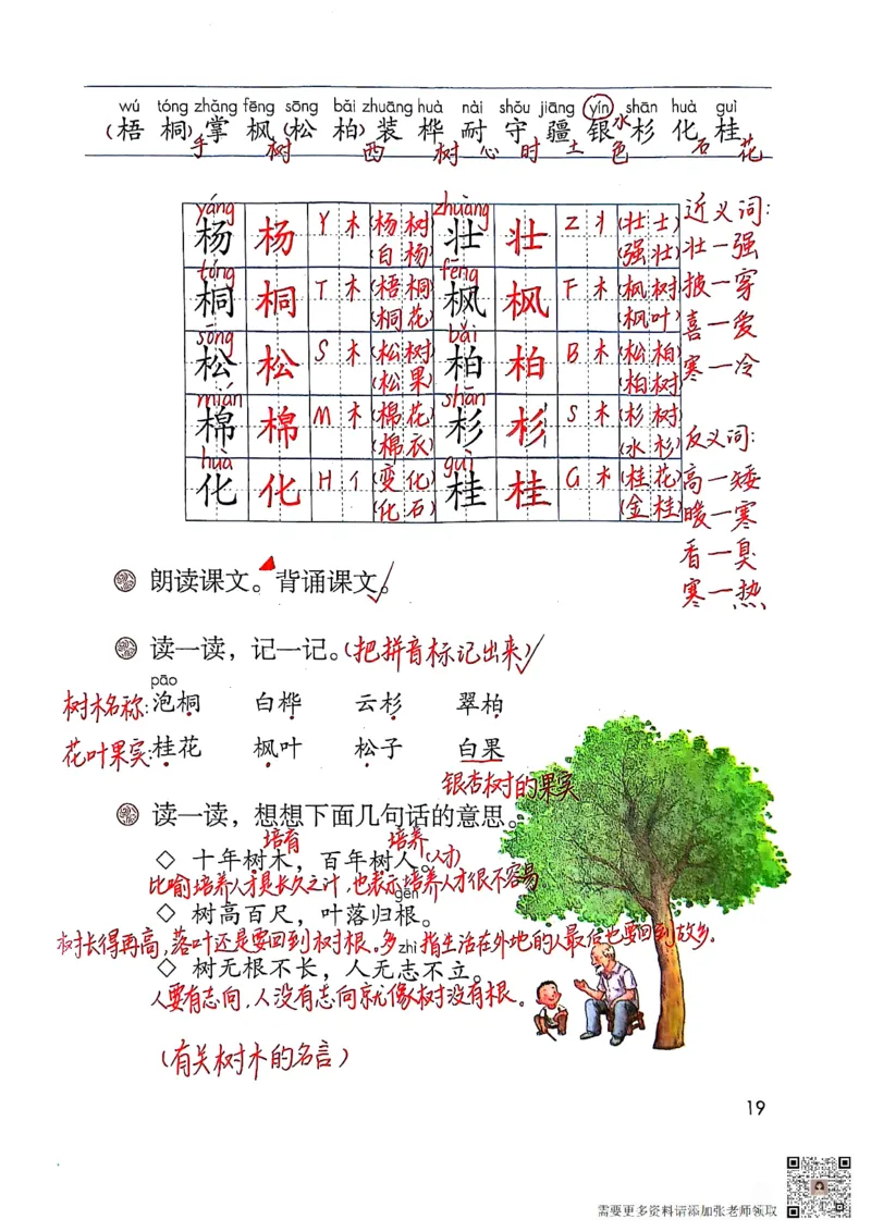 二上语文笔记(1)(3)(1)_二年级上下册资料_二年级上册小红书同款资料_二年级