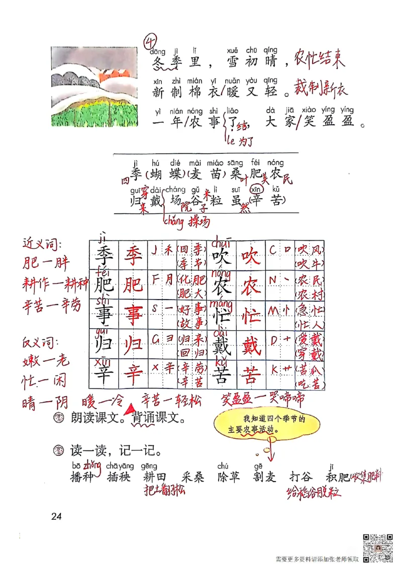 二上语文笔记(1)(3)(1)_二年级上下册资料_二年级上册小红书同款资料_二年级