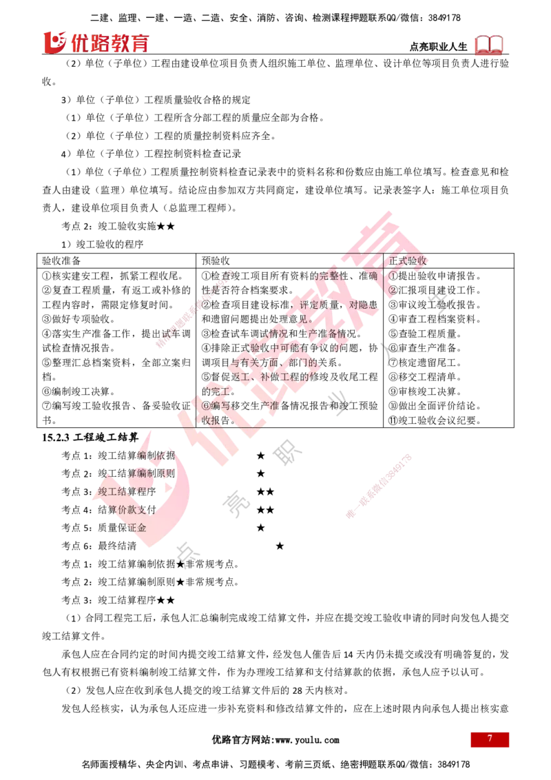 25年一建《机电实务》精讲第15章讲义打印版_2026年一级建造师_2026年一建机电_2025年一建机电SVIP_02-基础精讲✿高端面授✿深度强化_25-机电《教材精讲班》黄老师YL