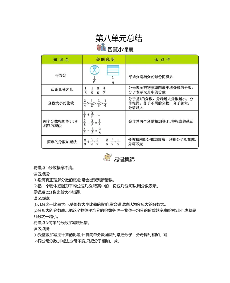 三年级（下册）冀教版数学全册重点知识点汇总_三年级上下册资料_小学三年级学习资料-25年更新版_3-04、小学三年级数学下册_3-4-1、复习、知识点、归纳汇总_冀教版