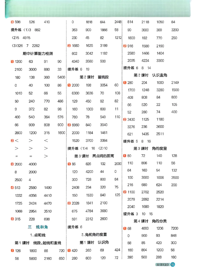 25秋《阳光同学计算小达人》3年级上册冀教版_25秋小学语数英习题试卷_数学_冀教版_25秋阳光同学计算小达人数学冀教版1-6_25秋《阳光同学计算小达人》冀教版3上