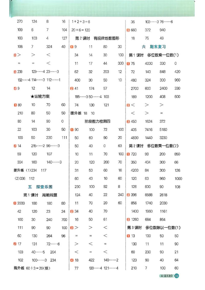 25秋《阳光同学计算小达人》3年级上册冀教版_25秋小学语数英习题试卷_数学_冀教版_25秋阳光同学计算小达人数学冀教版1-6_25秋《阳光同学计算小达人》冀教版3上