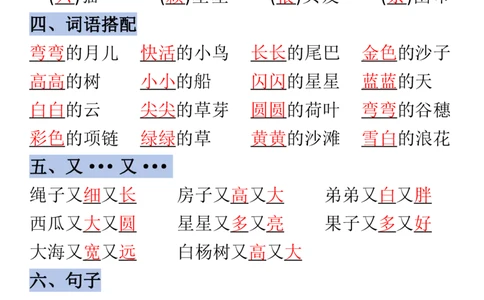 一年级上册语文全册重点预习_一年级上下册资料_一年级上册小红书同款资料_一年级上册资料