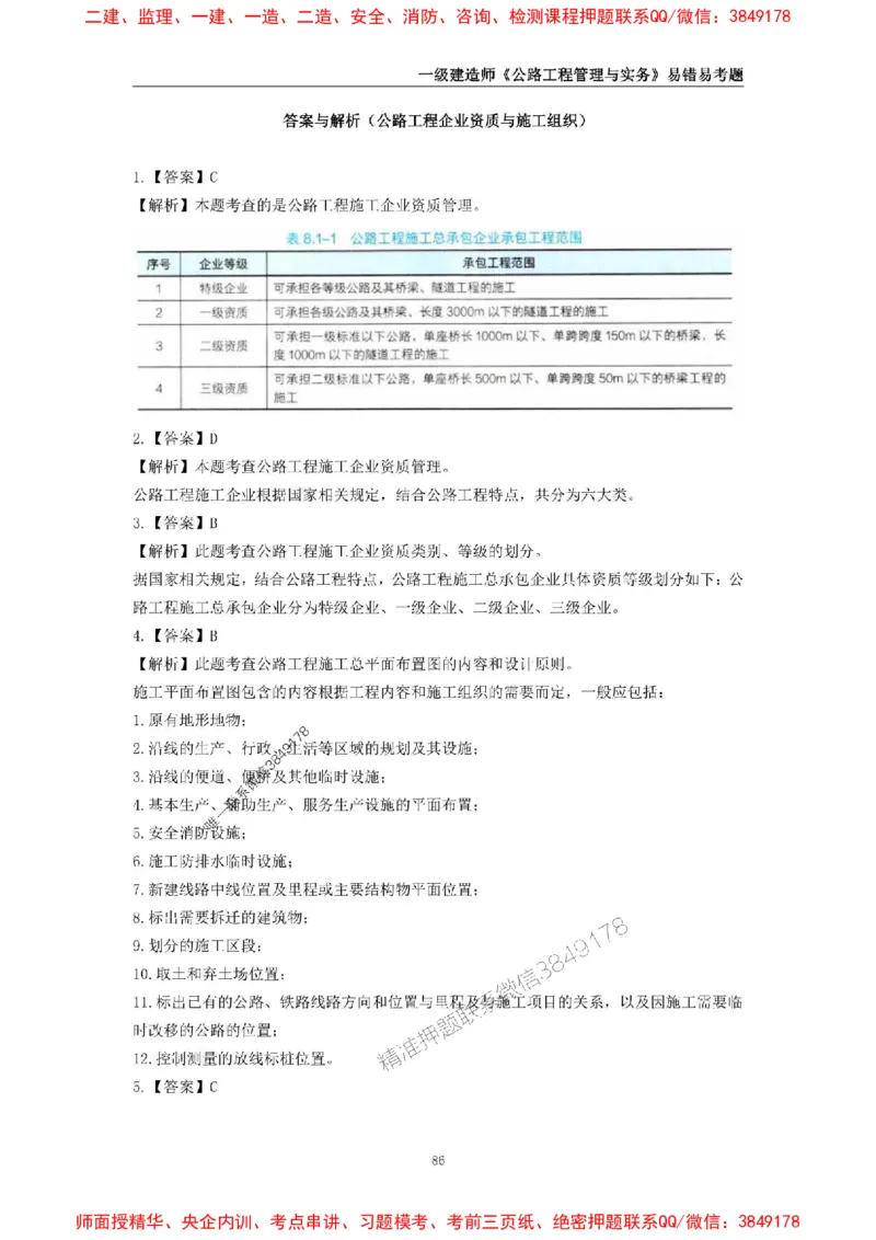 2025年一级建造师《公路工程管理与实务》易错易考300题_2026年一级建造师_2026年一建公路_2025年一建公路SVIP_01-精华文档✿电子教材✿历年真题_24-公路《易错易考300题》SMR推荐