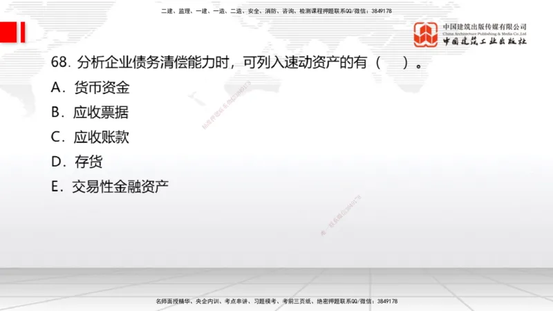 2025一建《经济》考前小灶直播课卷一（2）_2026年一级建造师_2026年一建经济_2025年一建经济SVIP_04-冲刺串讲✿考点强化✿小灶集训_45-经济《考前小灶直播》张莹波JGS_讲义