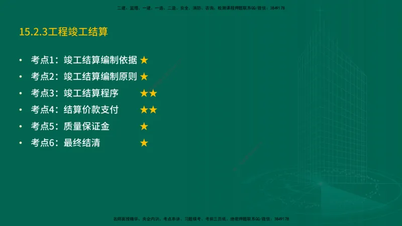 25年一建《机电实务》精讲第15章讲义在线版_2026年一级建造师_2026年一建机电_2025年一建机电SVIP_02-基础精讲✿高端面授✿深度强化_25-机电《教材精讲班》黄老师YL