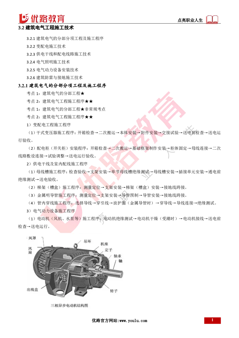 25年一建《机电实务》精讲第3章3&middot;2讲义打印版_2026年一级建造师_2026年一建机电_2025年一建机电SVIP_02-基础精讲✿高端面授✿深度强化_25-机电《教材精讲班》黄老师YL