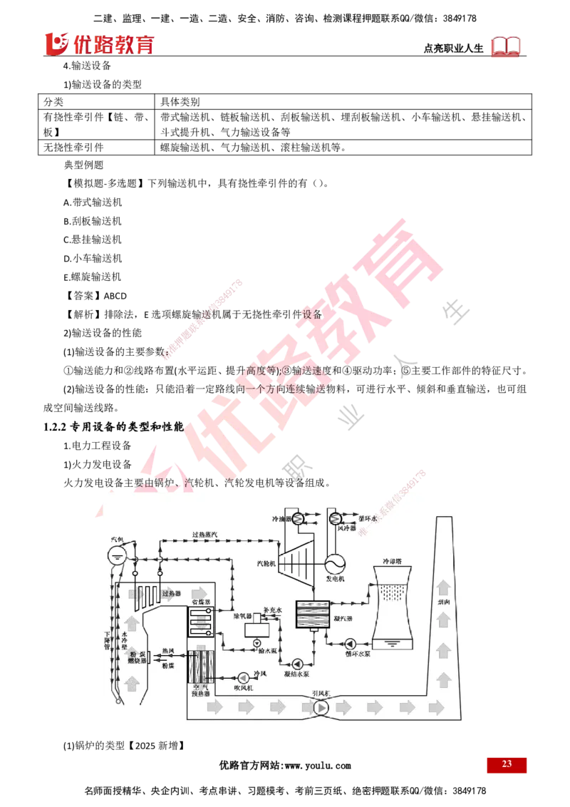 25年一建《机电实务》大V精讲第1章讲义打印版_2026年一级建造师_2026年一建机电_2025年一建机电SVIP_02-基础精讲✿高端面授✿深度强化_32-机电《强化精讲班》王建波YL