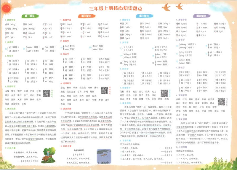 25秋《黄冈小状元达标卷》3年级上册语文_25秋小学语数英习题试卷_语文_25秋《黄冈小状元达标卷》1-6年级上册语文(1)