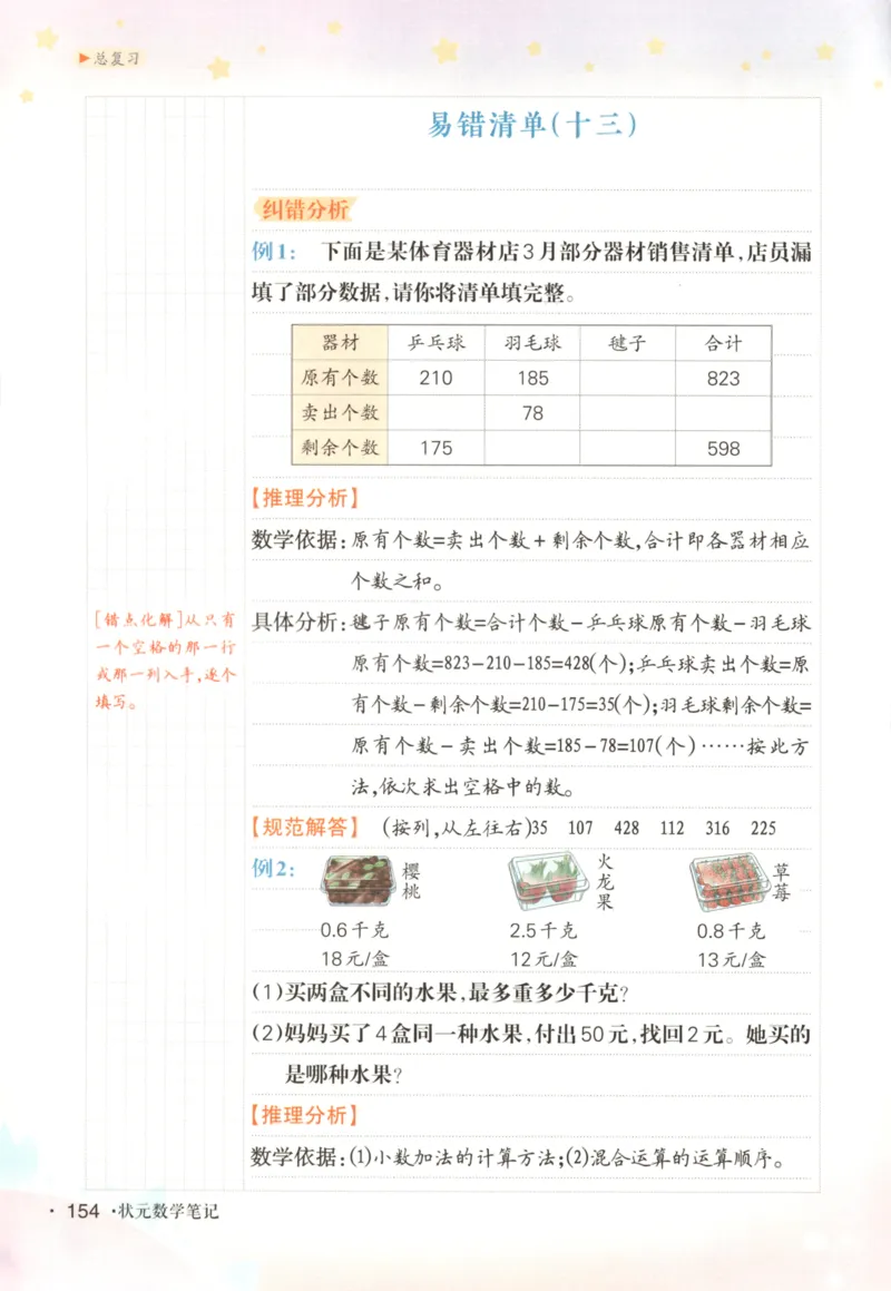 2025秋状元数学笔记3上BS_25秋小学语数英习题试卷_数学_北师大版_25秋《状元笔记》数学北师大3456