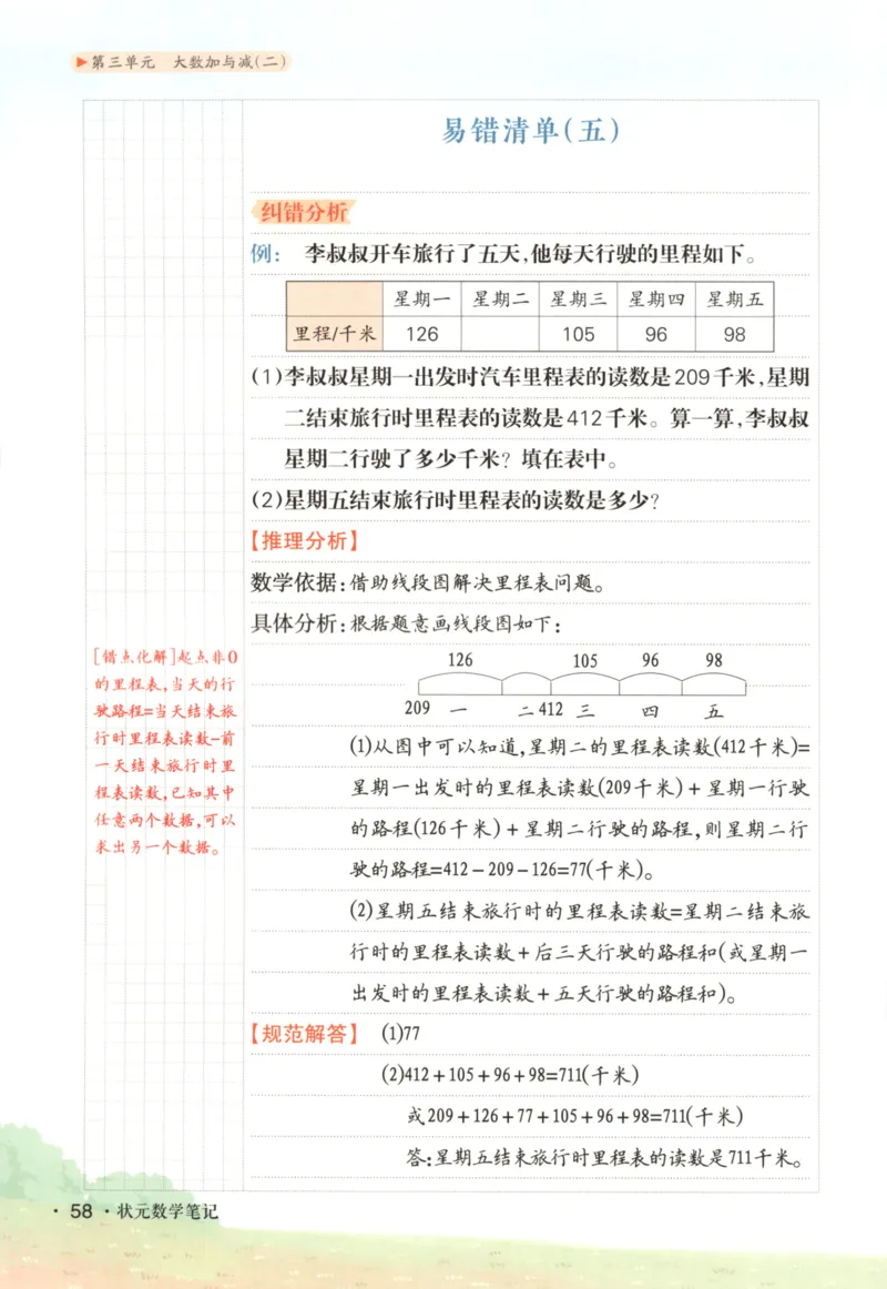 2025秋状元数学笔记3上BS_25秋小学语数英习题试卷_数学_北师大版_25秋《状元笔记》数学北师大3456