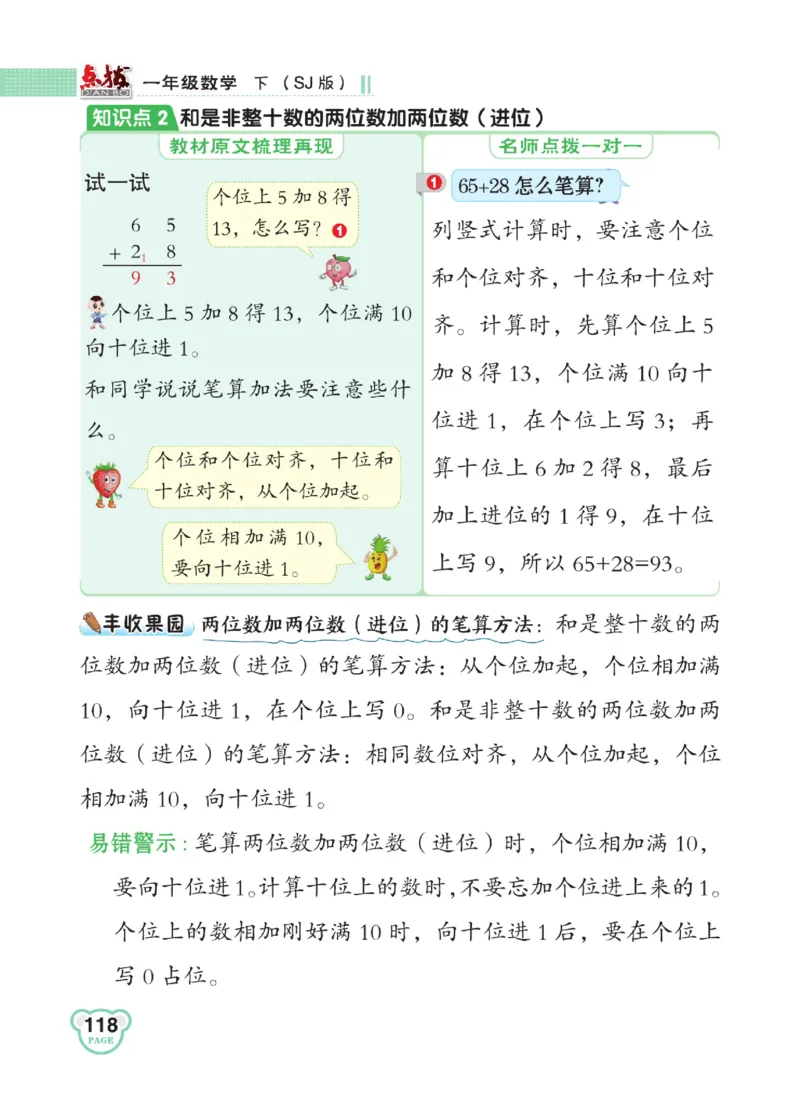 《点拨》23春数学1年级下册（SJ）_一年级上下册资料_小学一年级学习资料-25年更新版_1-04、小学一年级数学下册_1-4-2、练习题、作业、试题、试卷_苏教版_电子册类