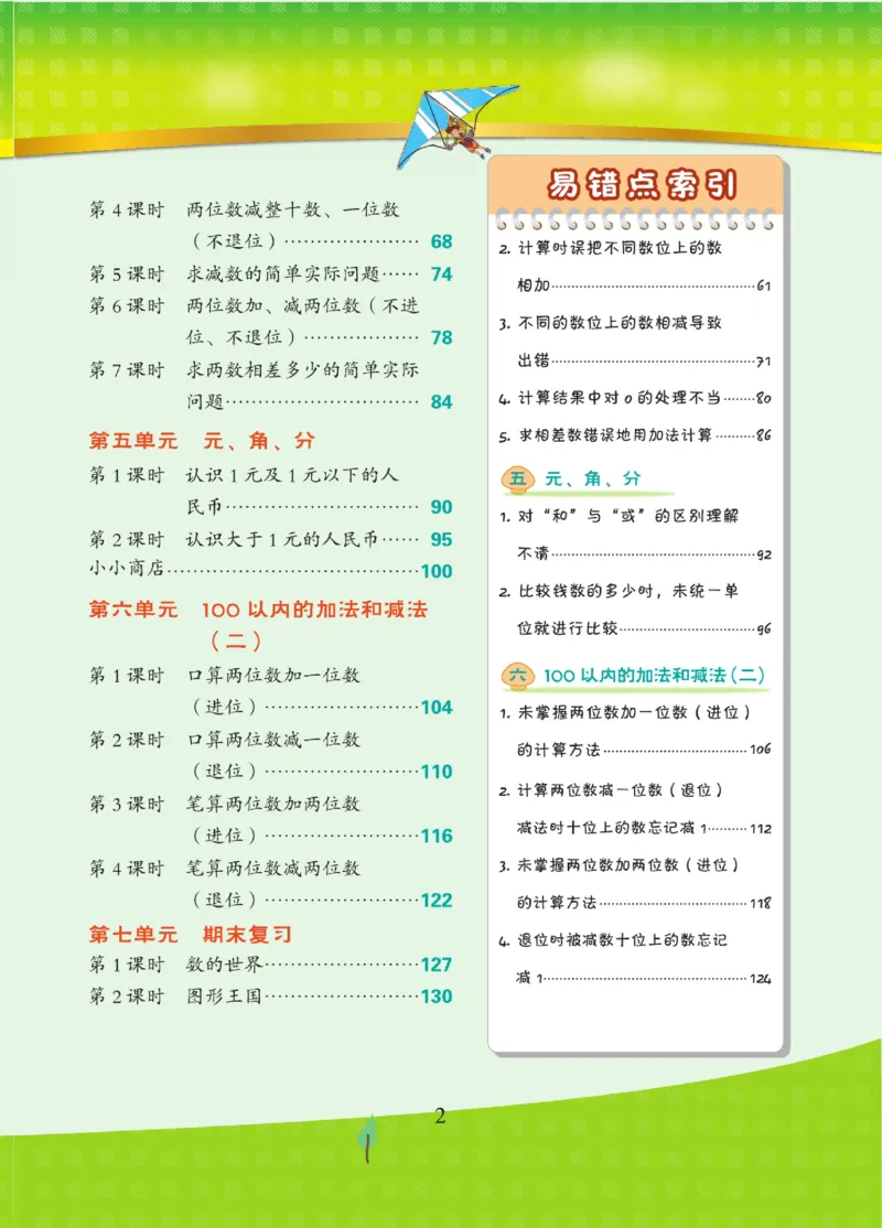 《点拨》23春数学1年级下册（SJ）_一年级上下册资料_小学一年级学习资料-25年更新版_1-04、小学一年级数学下册_1-4-2、练习题、作业、试题、试卷_苏教版_电子册类