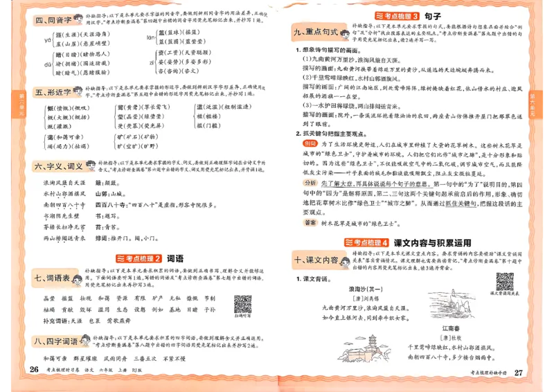 25秋六上语文考点梳理手册和答案_25秋小学语数英习题试卷_数学_人教版_人教版数学《王朝霞考点梳理时习卷》_六年语文上册《王朝霞考点梳理时习卷》25秋(1)
