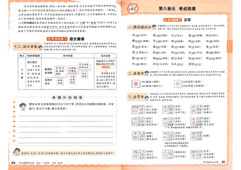 25秋六上语文考点梳理手册和答案_25秋小学语数英习题试卷_数学_人教版_人教版数学《王朝霞考点梳理时习卷》_六年语文上册《王朝霞考点梳理时习卷》25秋(1)