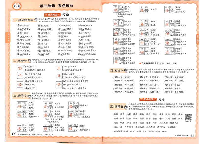 25秋六上语文考点梳理手册和答案_25秋小学语数英习题试卷_数学_人教版_人教版数学《王朝霞考点梳理时习卷》_六年语文上册《王朝霞考点梳理时习卷》25秋(1)