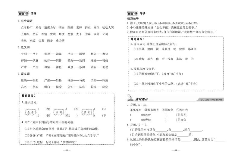 《知识梳理大考卷》语文2年级下册（RJ）_二年级上下册资料_小学二年级学习资料-25年更新版_2-02、小学二年级语文下册_2-2-2、练习题、作业、试题、试卷_电子册类