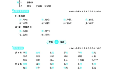 25秋统编版语文六年级上册单元归类知识汇总_25秋小学语数英习题试卷_语文_53单元归类知识汇总完整版语文25年上册