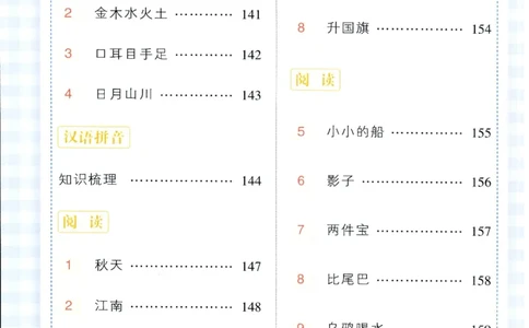《背记清单》_25秋小学语数英习题试卷_语文_25秋《状元笔记》语文12456_1年级语文《状元笔记》25秋