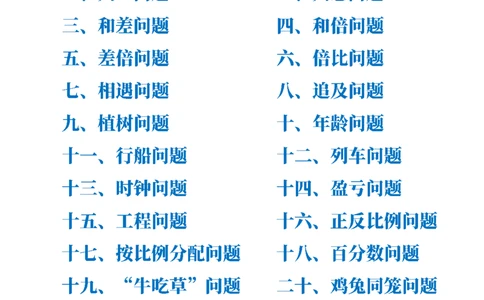 三年级下册数学常考应用题21种类型总结(附例题、解题思路)(2)_三年级上下册资料_三年级下册小红书同款资料_三下数学