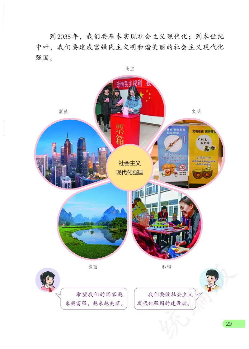 习近平新时代中国特色社会主义思想学生读本&middot;小学低年级_一年级上下册资料_小学一年级学习资料-25年更新版_1-08、小学一年级道德与法治下册_电子课本