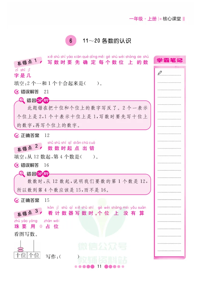 一年级上册数学人教版易错清单_一年级上下册资料_小学一年级学习资料-25年更新版_1-03、小学一年级数学上册_人教版_01、知识汇总