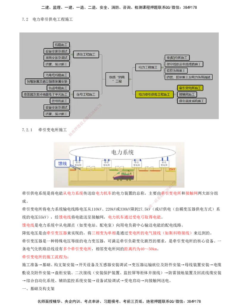 05.47-第7章-7.2-电力牵引供电工程施工（一）_2026年一级建造师_2026年一建铁路_2025年一建铁路SVIP_02-基础精讲✿高端面授✿深度强化_11-铁路《天一精讲班》陈士甲KL_07.第七章
