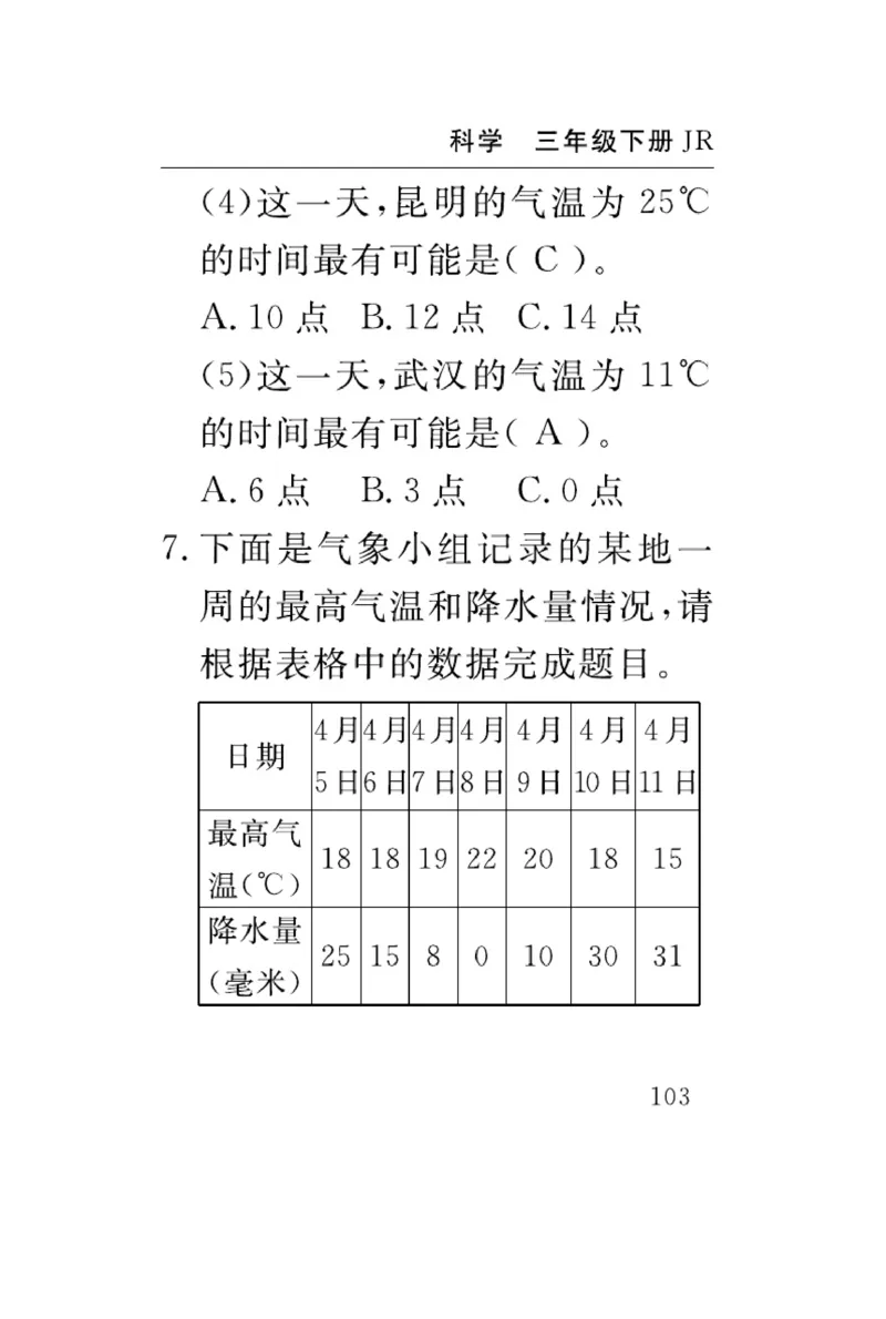 《速记速查》科学3年级下册（冀人版）_三年级上下册资料_小学三年级学习资料-25年更新版_3-10、小学三年级科学下册_冀人版