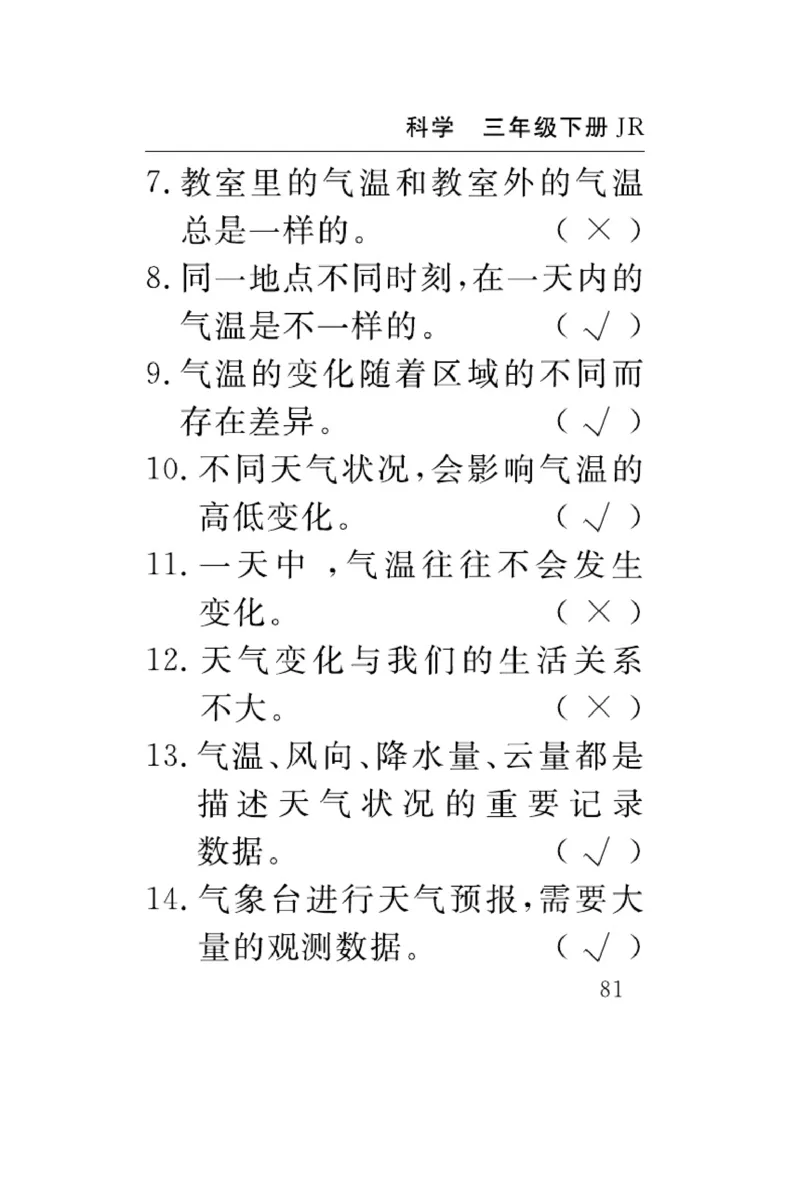 《速记速查》科学3年级下册（冀人版）_三年级上下册资料_小学三年级学习资料-25年更新版_3-10、小学三年级科学下册_冀人版