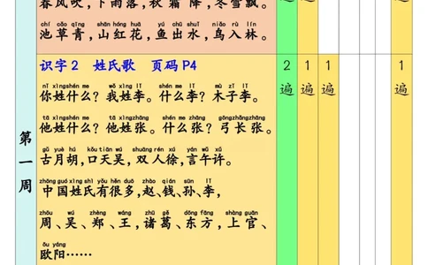 一（下）语文预习背诵：课文背诵337法+课文内容填空(1)_一年级上下册资料_一年级下册小红书同款资料_一下语文