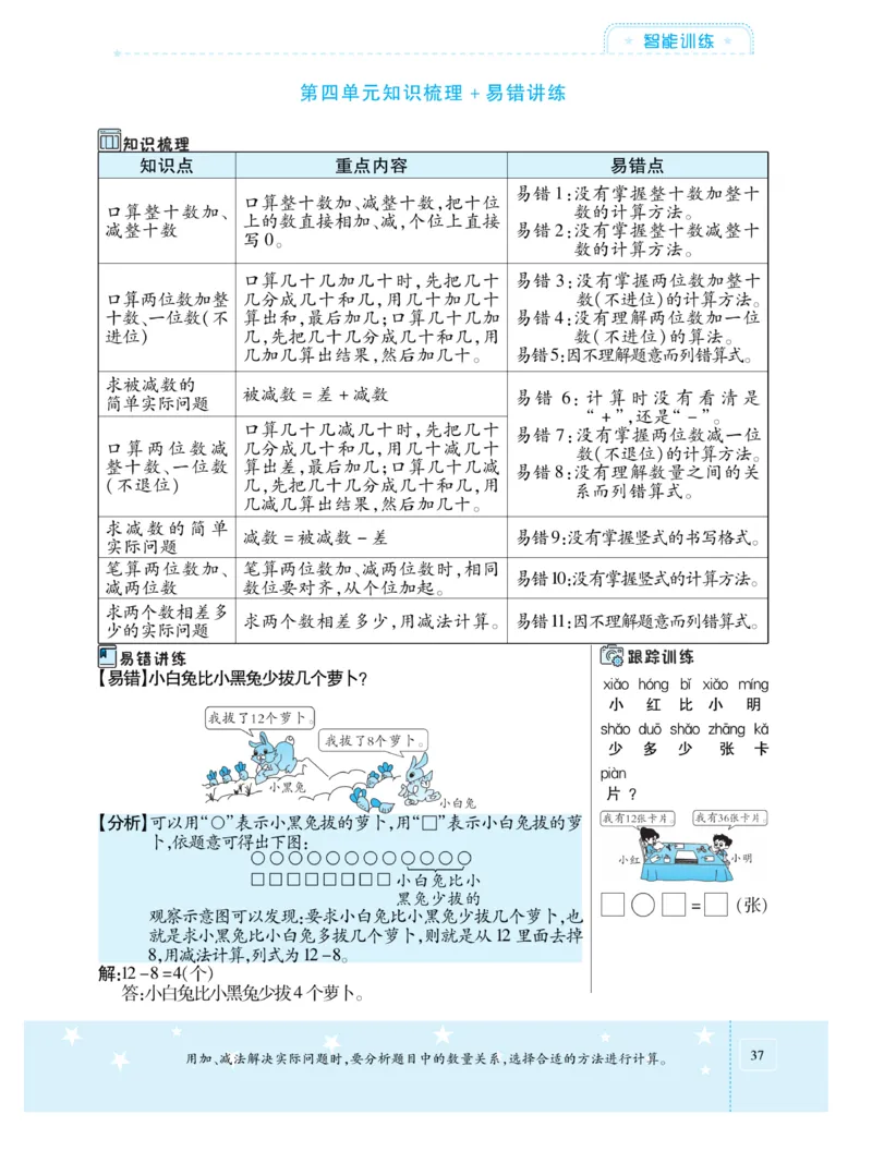 《智能训练卷》数学课时-数学1年级下册（SJ）_一年级上下册资料_小学一年级学习资料-25年更新版_1-04、小学一年级数学下册_1-4-2、练习题、作业、试题、试卷_苏教版_电子册类