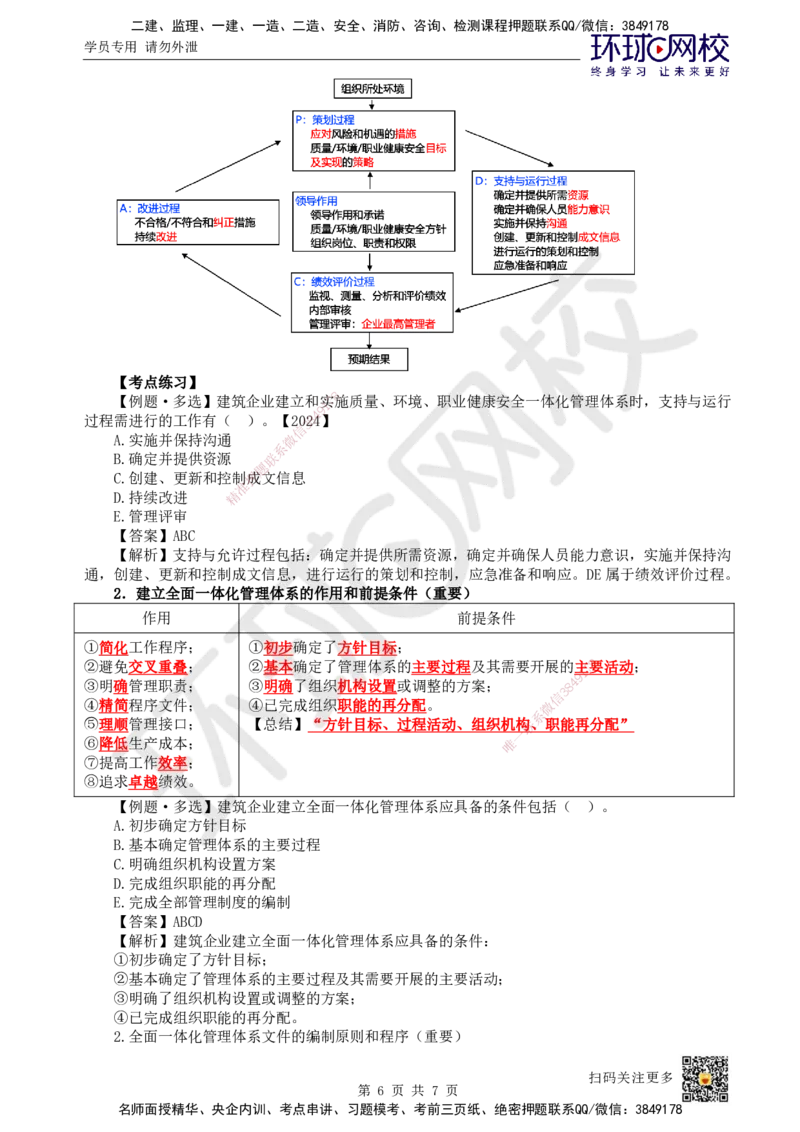 12.第12讲-21职业健康安全、卓越绩效、全面一体化管理体系_2026年一级建造师_2026年一建管理_2025年一建管理SVIP_02-基础精讲✿高端面授✿深度强化_张君