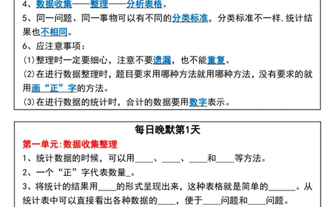二年级下册数学重要知识点每日晨读晚默_二年级上下册资料_二年级下册小红书同款资料_二下数学