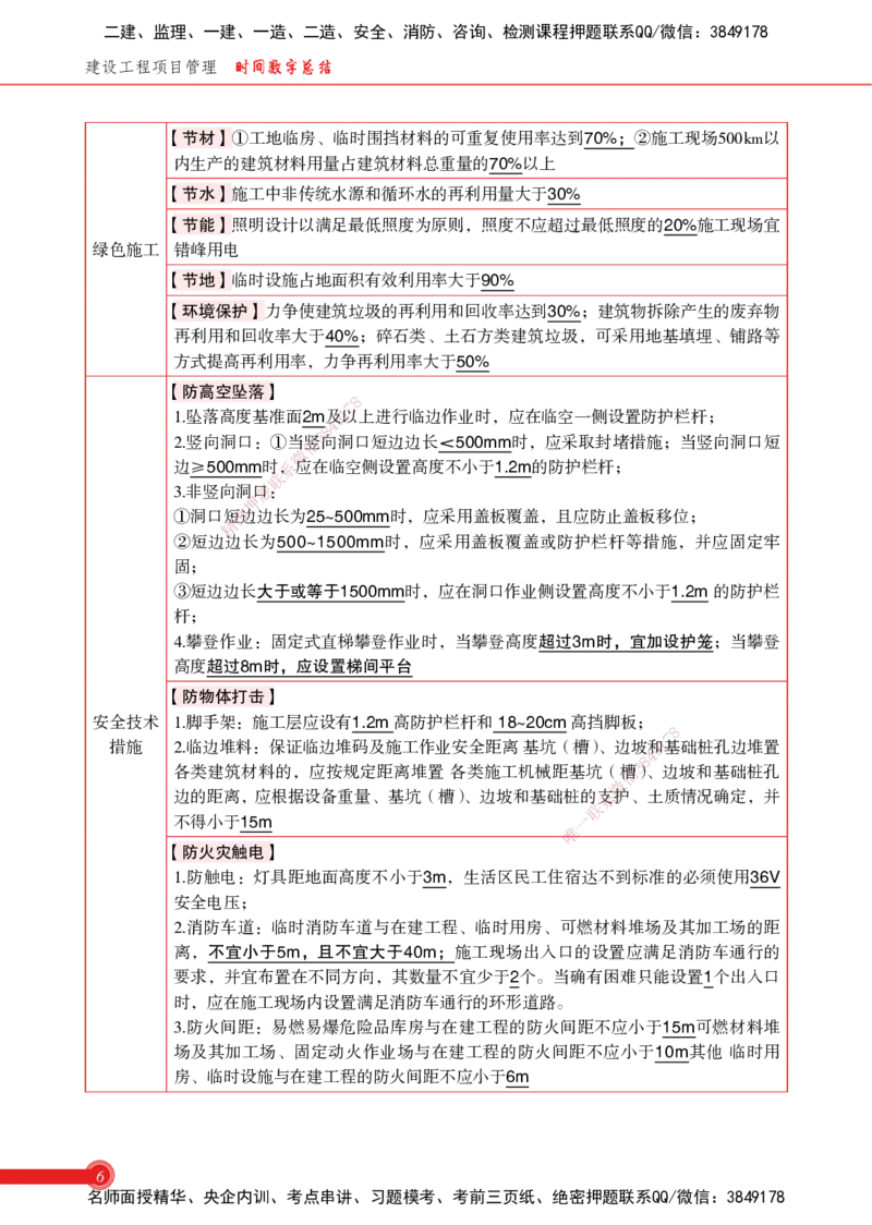 2025管理-时间数字总结_2026年一级建造师_2026年一建机电_2025年一建机电SVIP_02-基础精讲✿高端面授✿深度强化_60-机电《简答速记直播》杨海军HX_讲义_2025总结资料