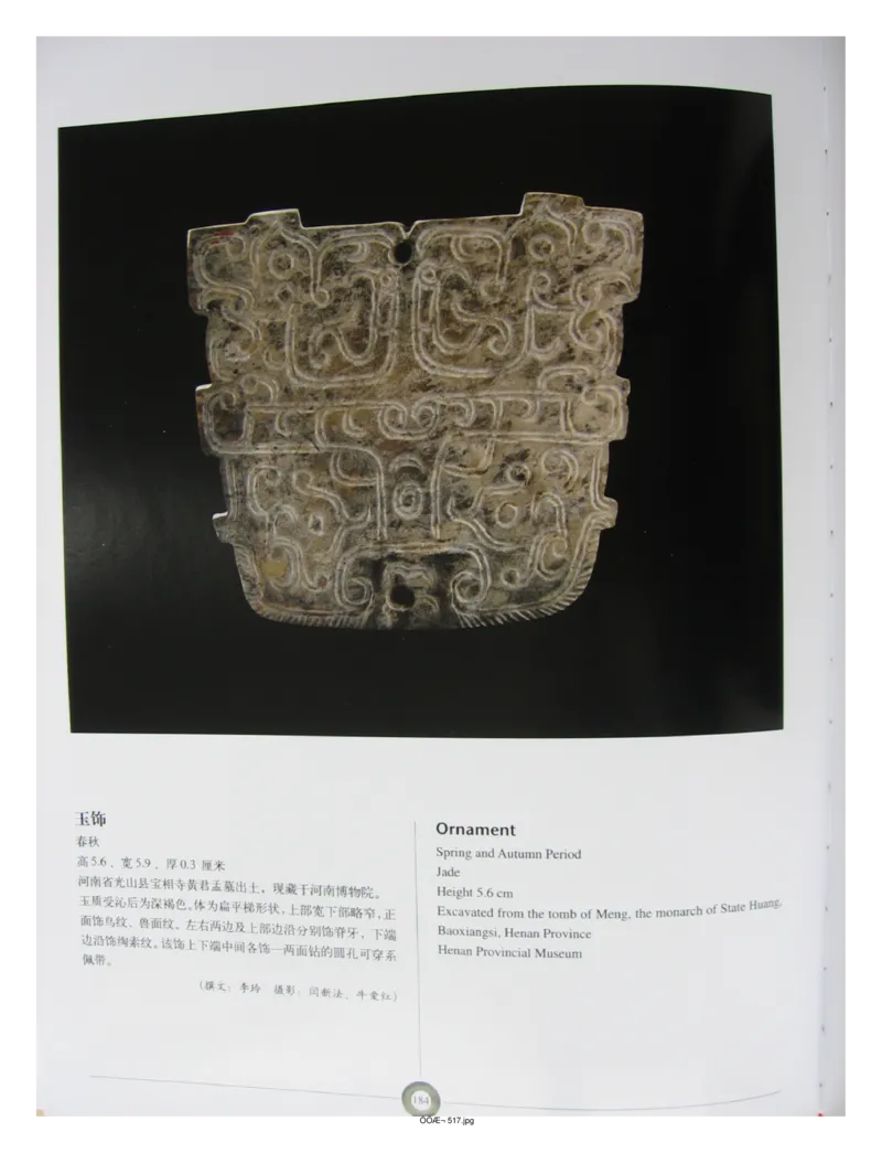 中国出土玉器全集(5)河南_部分3_X018-玉石珠宝鉴定教程最新合集_5、玉石鉴定专题全套课程_玉石电子书_中国出土玉石全集