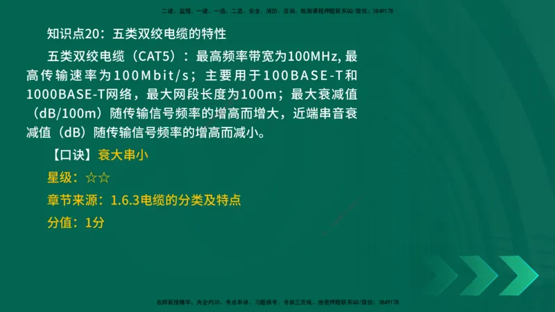 2025一建《通信实务》口诀妙记在线版_2026年一级建造师_2026年一建通信_2025年一建通信SVIP_02-基础精讲✿高端面授✿深度强化_19-铁路《口诀妙记班》邓老师YL