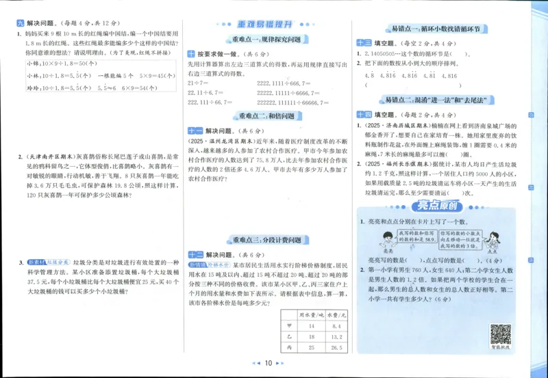25秋亮点给力新情景素养卷五年级人教版上册数学_25秋小学语数英习题试卷_数学_人教版_数学《亮点给力新情境素养卷》人教25秋