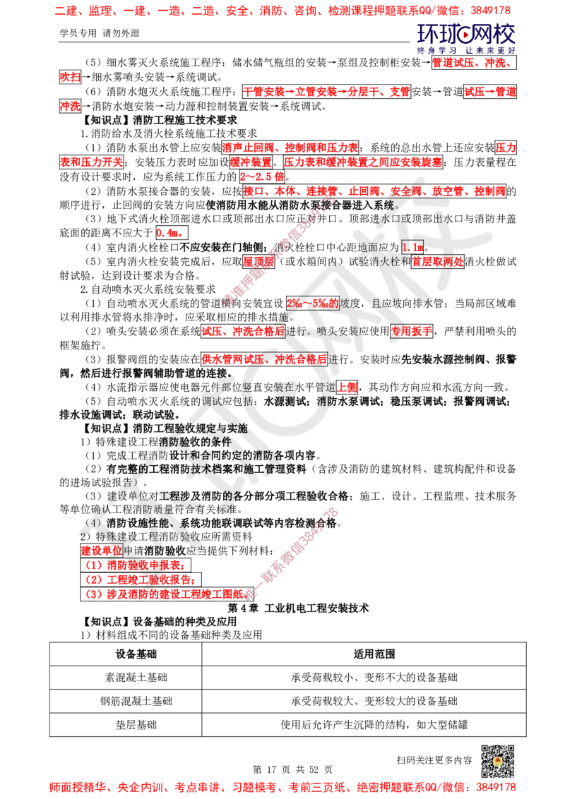 2025环球网校一级建造师《机电工程管理与实务》睡前半小时关键词速记_2026年一级建造师_2026年一建机电_2025年一建机电SVIP_01-精华文档✿电子教材✿历年真题
