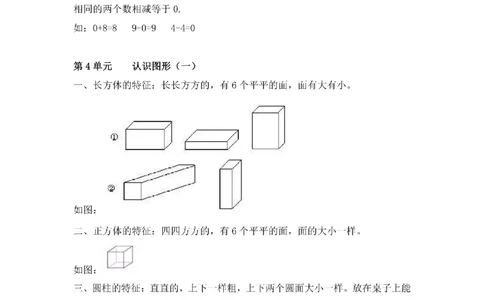 一年级上册数学人教版知识要点_一年级上下册资料_小学一年级学习资料-25年更新版_1-03、小学一年级数学上册_人教版_01、知识汇总