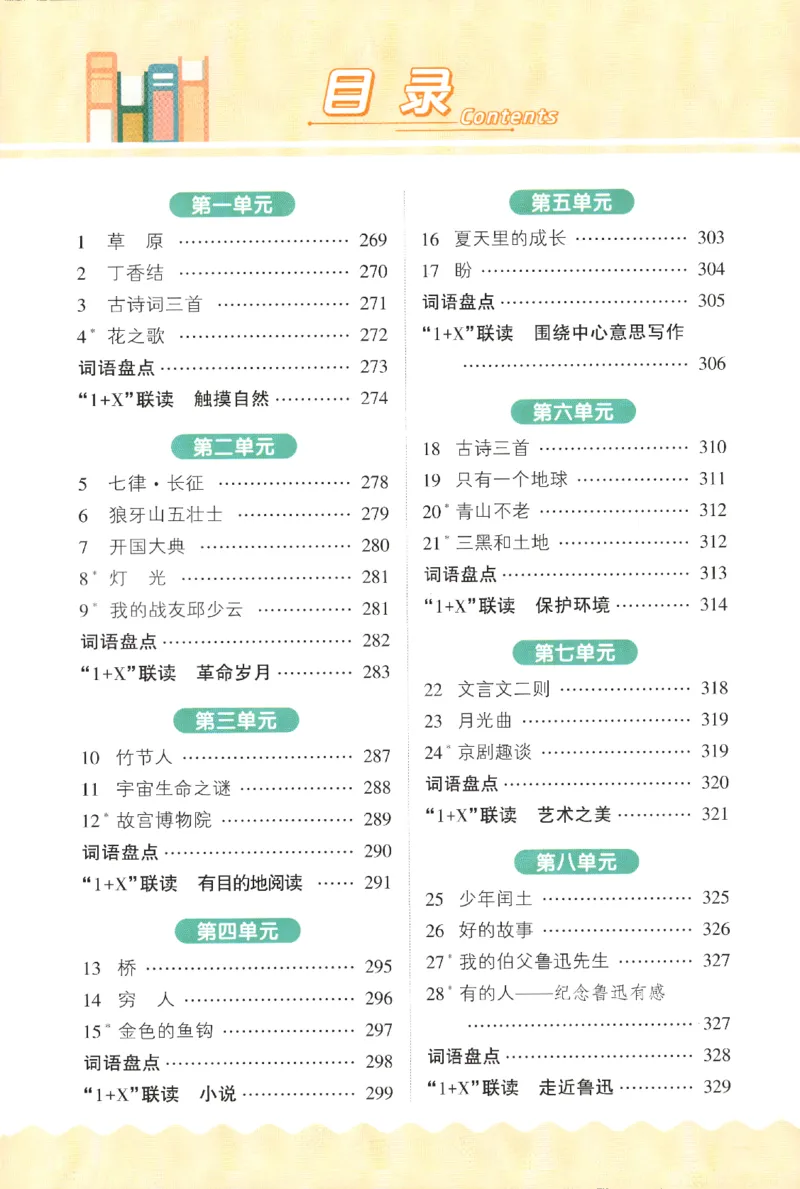 《课后服务日日练》_25秋小学语数英习题试卷_语文_25秋《状元笔记》语文12456_6年级语文《状元笔记》25秋