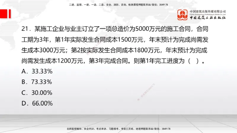 2025一建《经济》考前小灶直播课卷三（1）_2026年一级建造师_2026年一建经济_2025年一建经济SVIP_04-冲刺串讲✿考点强化✿小灶集训_45-经济《考前小灶直播》张莹波JGS_讲义