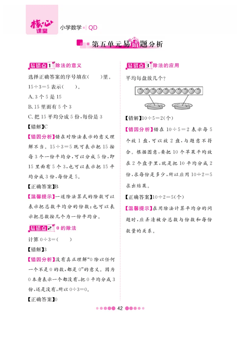 《核心课堂》数学2年级上册（63QD）_二年级上下册资料_小学二年级学习资料-25年更新版_2-03、小学二年级数学上册_2-3-2、练习题、作业、试题、试卷_青岛63版_电子册类