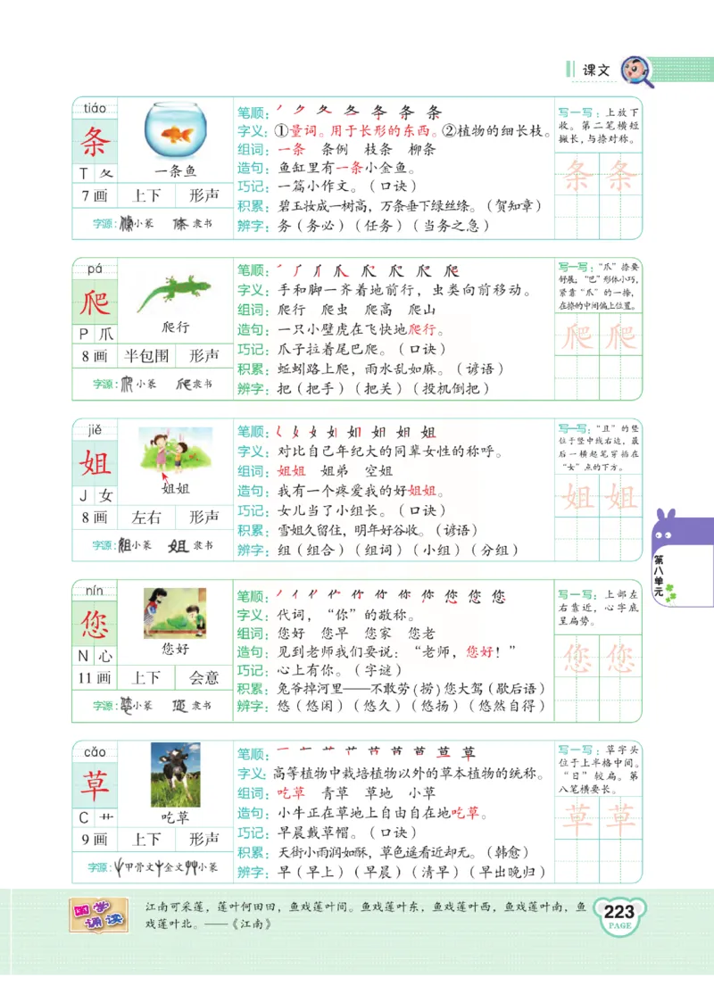 《点拨》语文1年级下册（RJ）_一年级上下册资料_小学一年级学习资料-25年更新版_1-02、小学一年级语文下册_3-6-2-2、练习题、作业、专项、试卷_部编（人教）版_电子册类