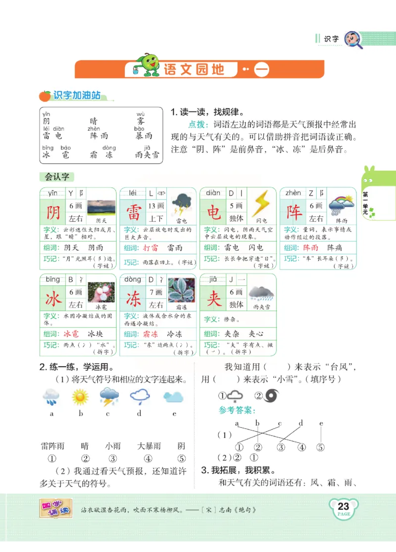 《点拨》语文1年级下册（RJ）_一年级上下册资料_小学一年级学习资料-25年更新版_1-02、小学一年级语文下册_3-6-2-2、练习题、作业、专项、试卷_部编（人教）版_电子册类