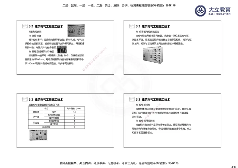 2025一建机电夯实细讲课件（每页四张）（更新中）_2026年一级建造师_2026年一建机电_2025年一建机电SVIP_02-基础精讲✿高端面授✿深度强化_33-机电《教材精讲班》郭飚ZK_讲义